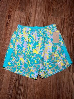 Nike Challenger 5” Dri-Fit Running Shorts Brief Lined Mens size s